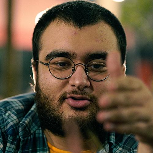 ناصر امین نویسنده  و کارگردان فیلم کوتاه بیداری